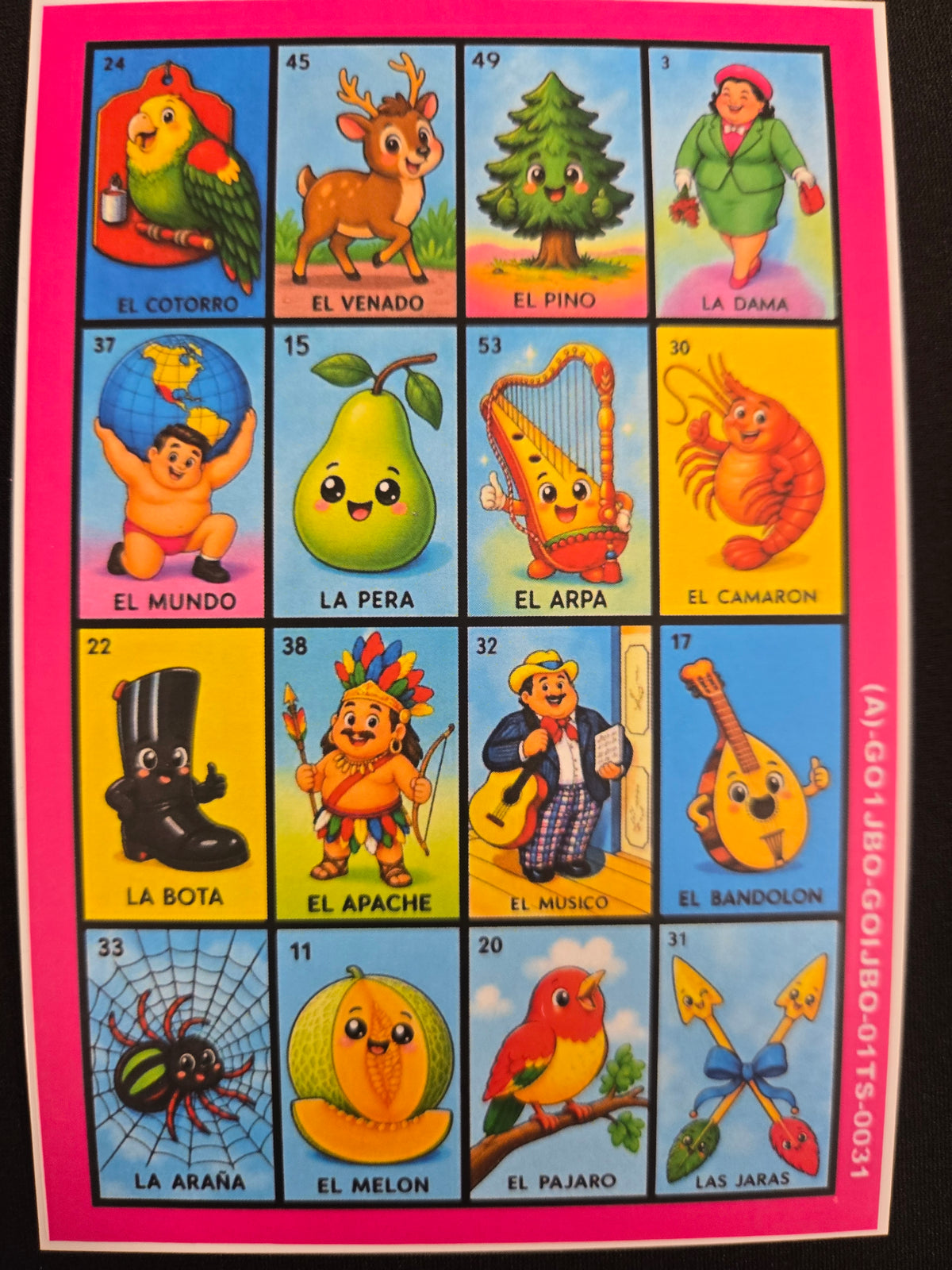 20 Chubby/Gorditos Cards