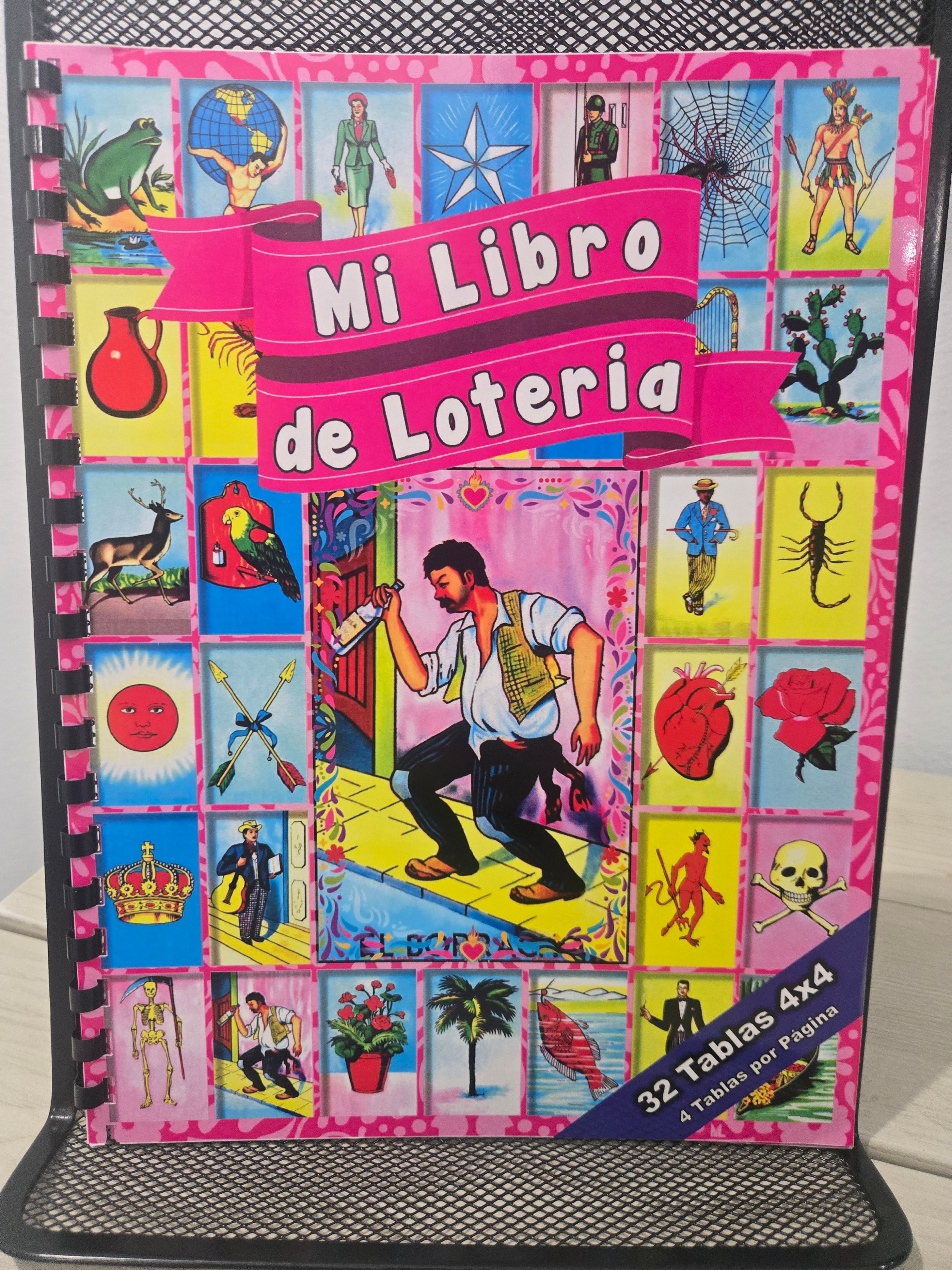Loteria Book 32 Cards - Libro de Loteria 32 Cartas