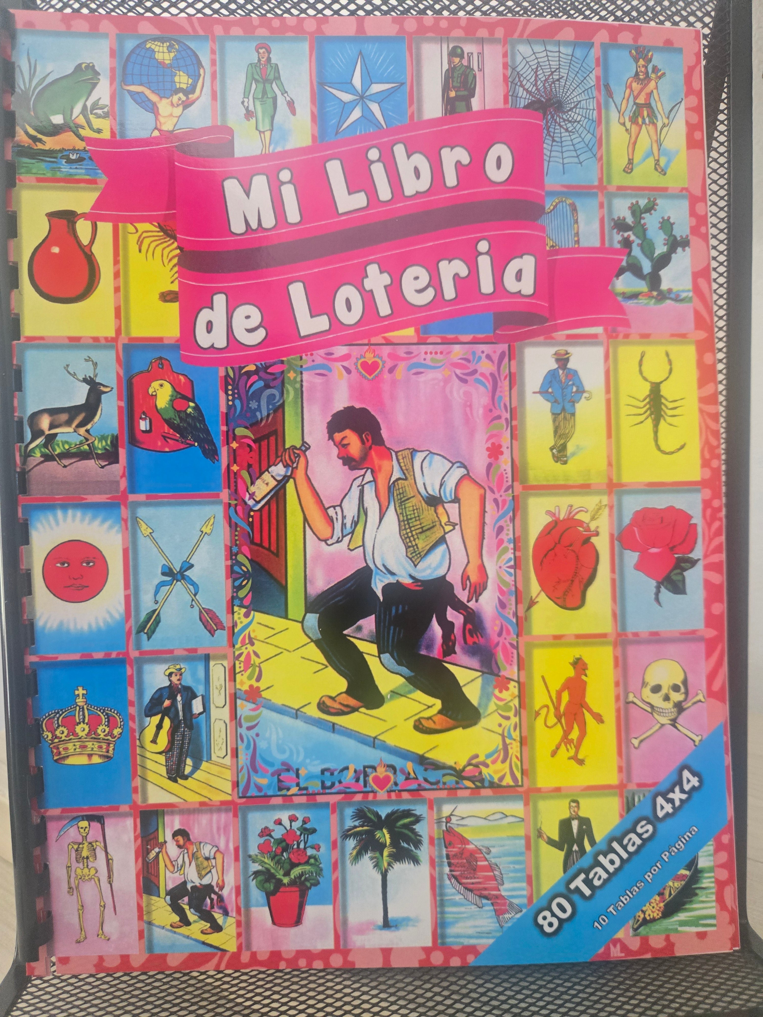 Loteria Book 80 Cards Libro de Loteria 80 Cartas