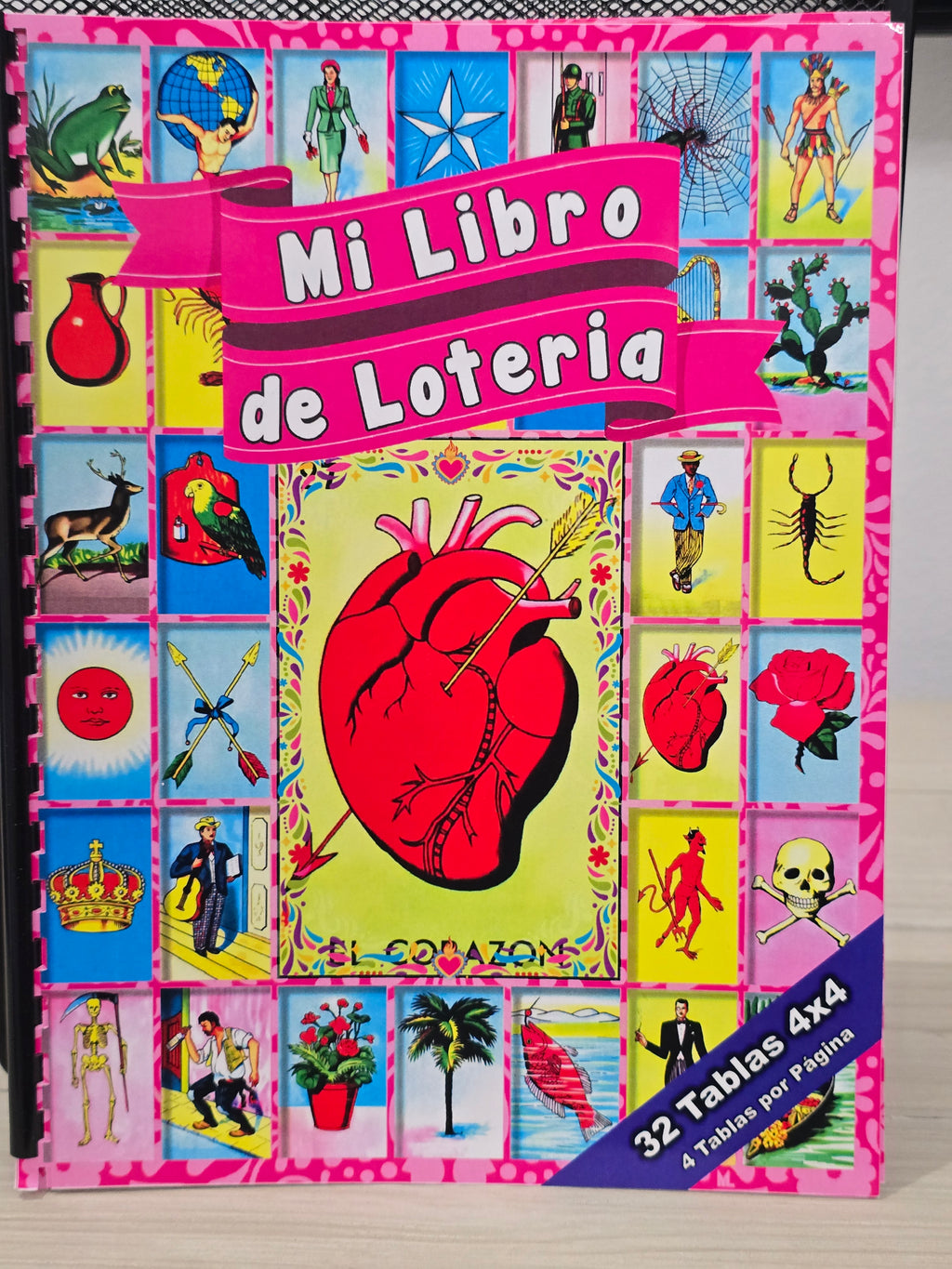 Loteria Book 32 Cards - Libro de Loteria 32 Cartas