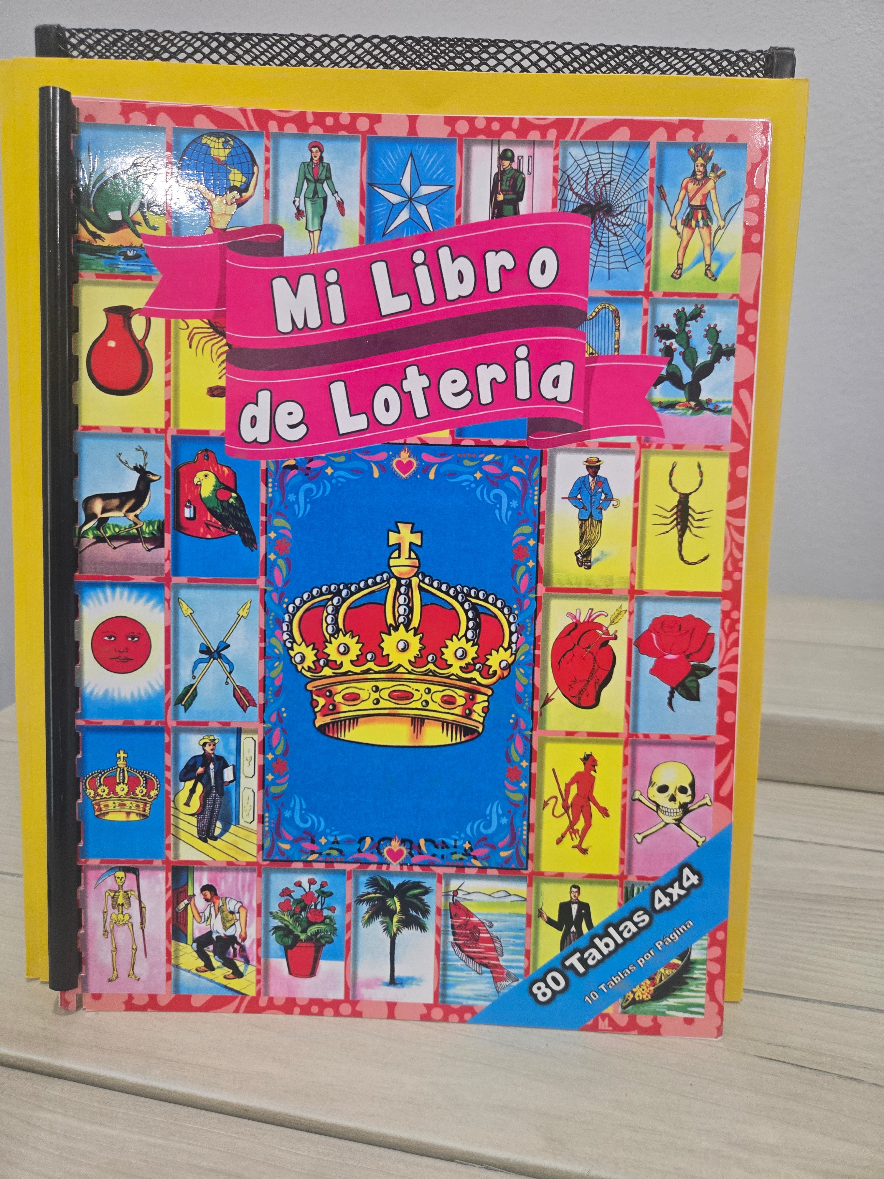 Loteria Book 80 Cards Libro de Loteria 80 Cartas