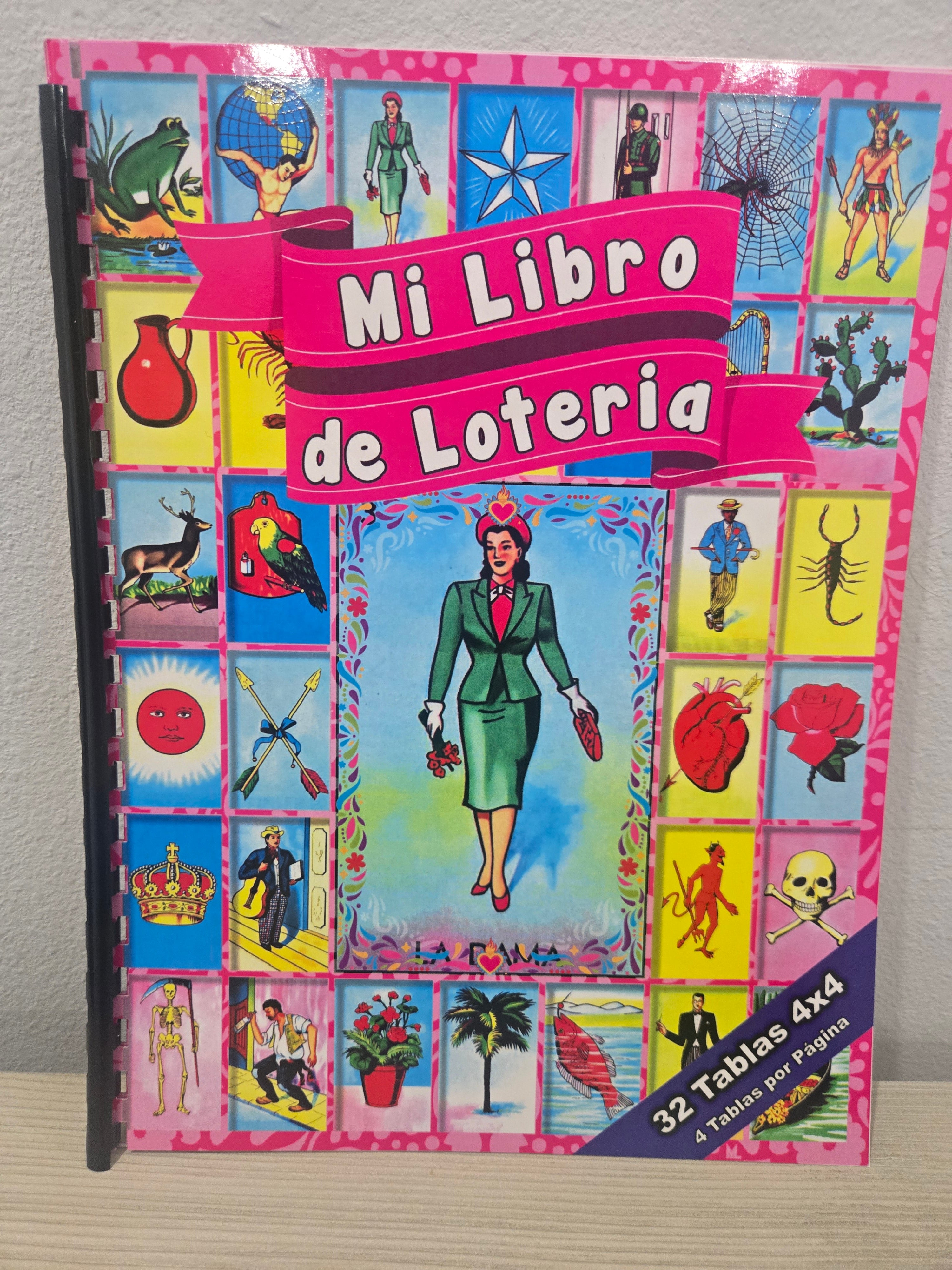 Loteria Book 32 Cards - Libro de Loteria 32 Cartas