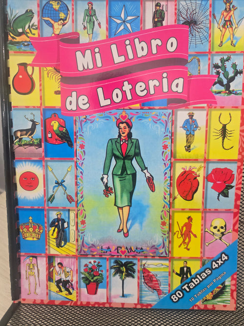 Loteria Book 80 Cards Libro de Loteria 80 Cartas