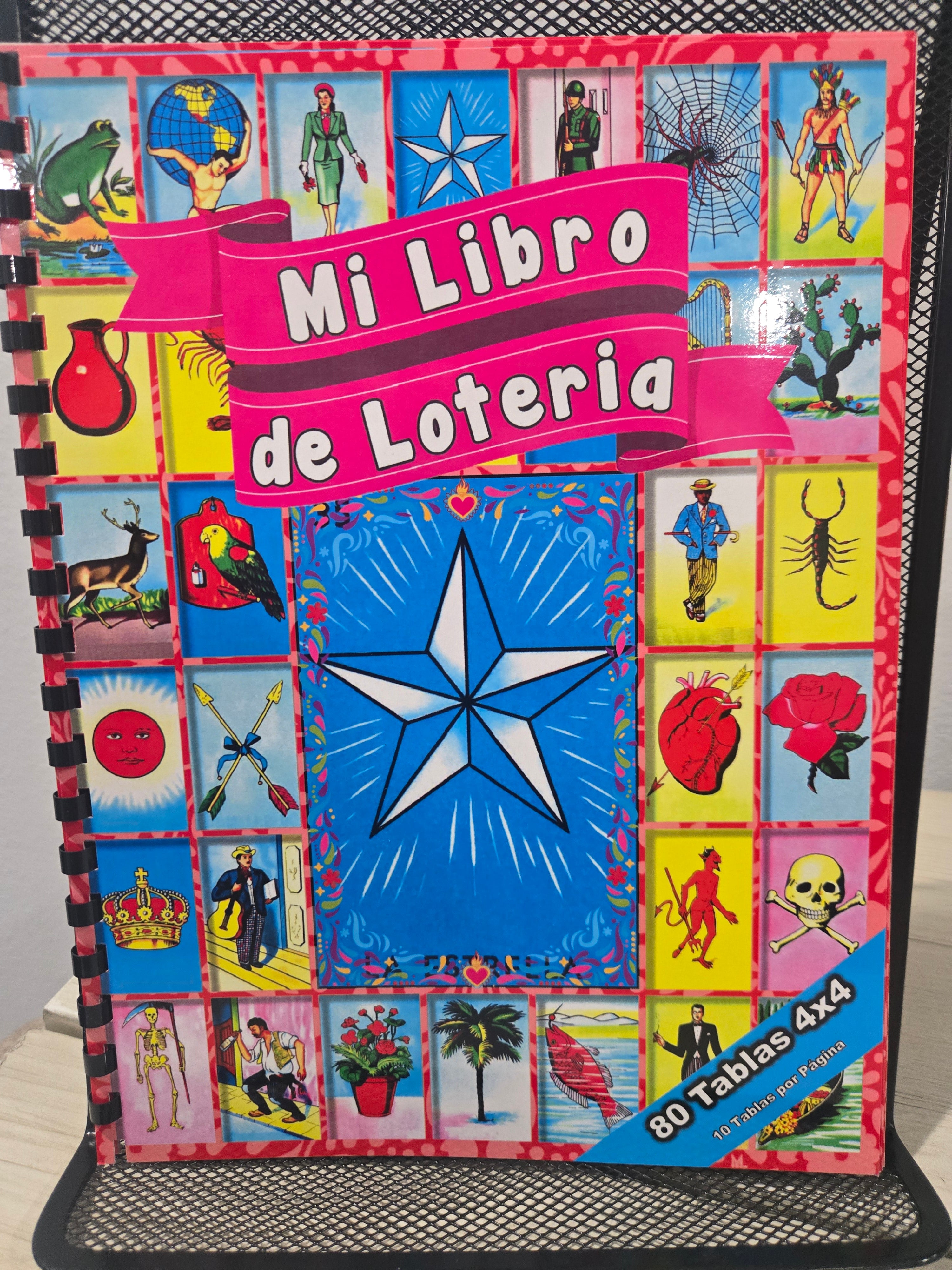 Loteria Book 80 Cards Libro de Loteria 80 Cartas