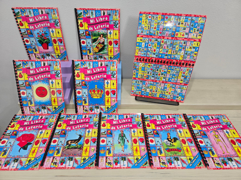 Loteria Book 80 Cards Libro de Loteria 80 Cartas