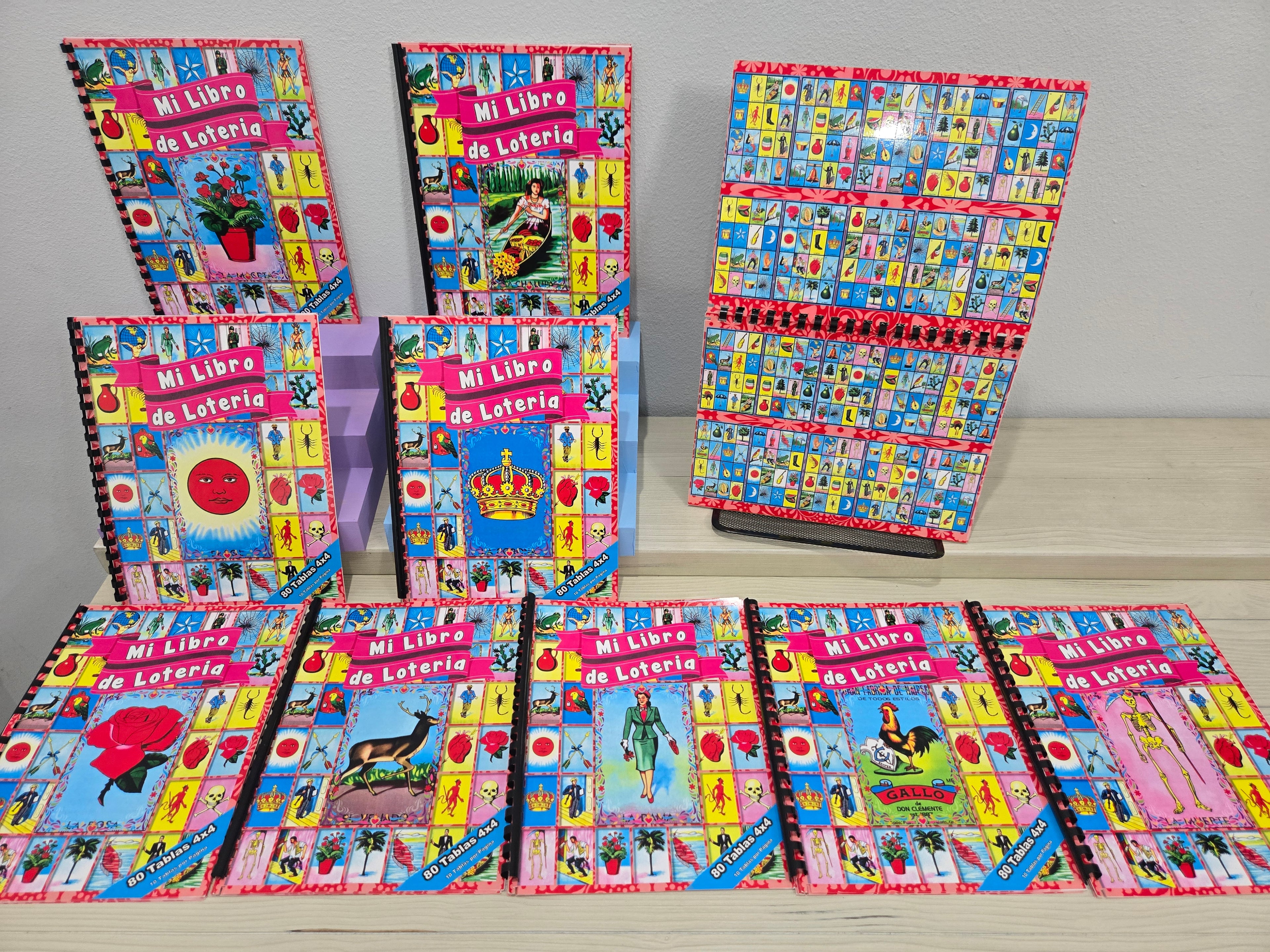 Loteria Book 80 Cards Libro de Loteria 80 Cartas