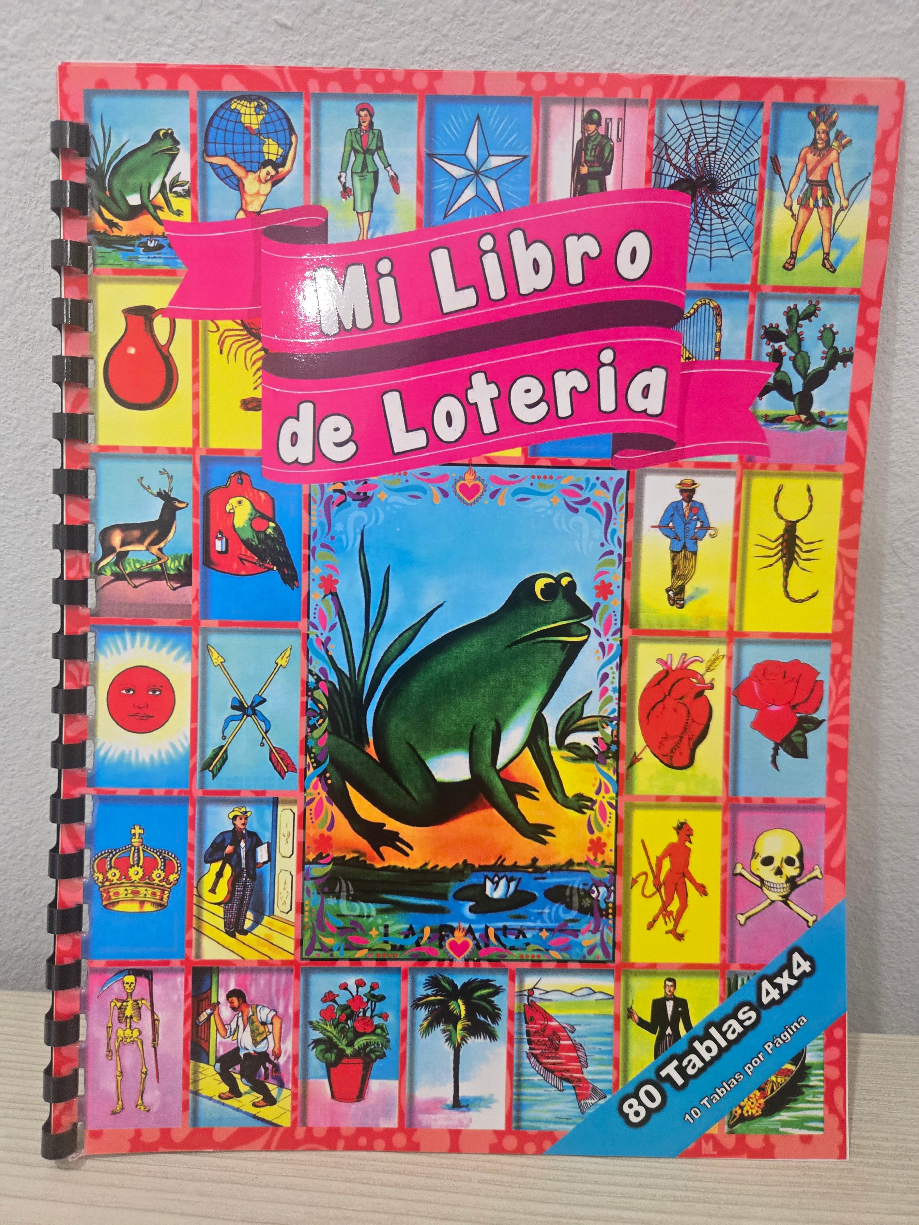 Loteria Book 80 Cards Libro de Loteria 80 Cartas