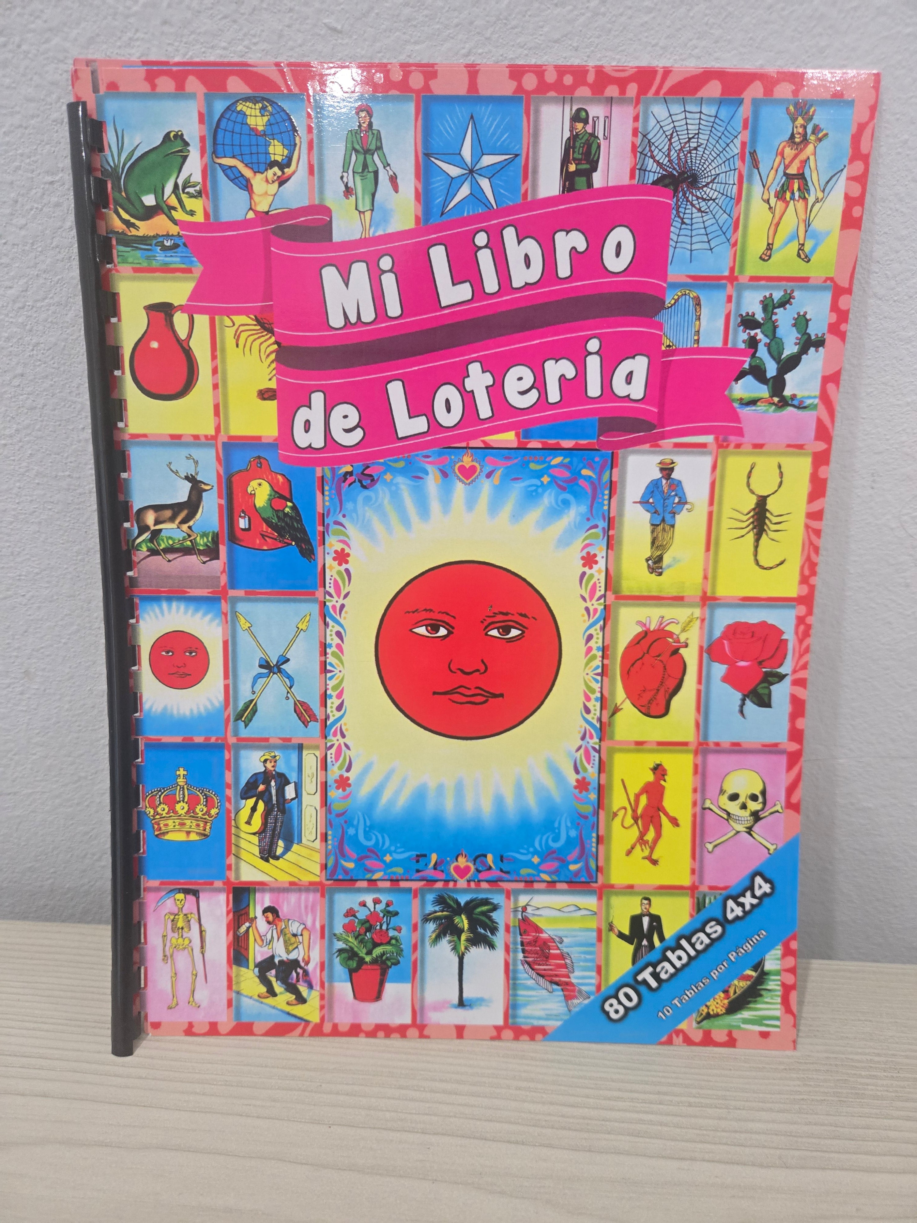 Loteria Book 80 Cards Libro de Loteria 80 Cartas