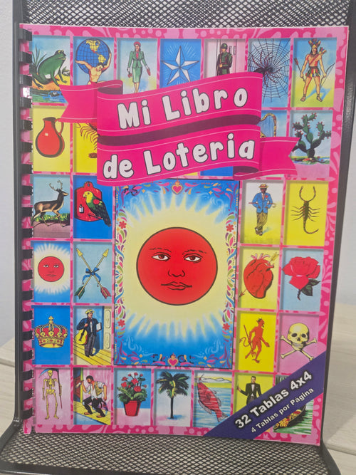 Loteria Book 32 Cards - Libro de Loteria 32 Cartas