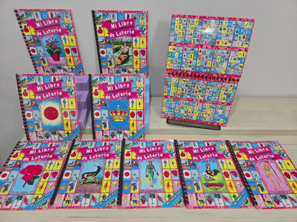 Loteria Book 80 Cards Libro de Loteria 80 Cartas