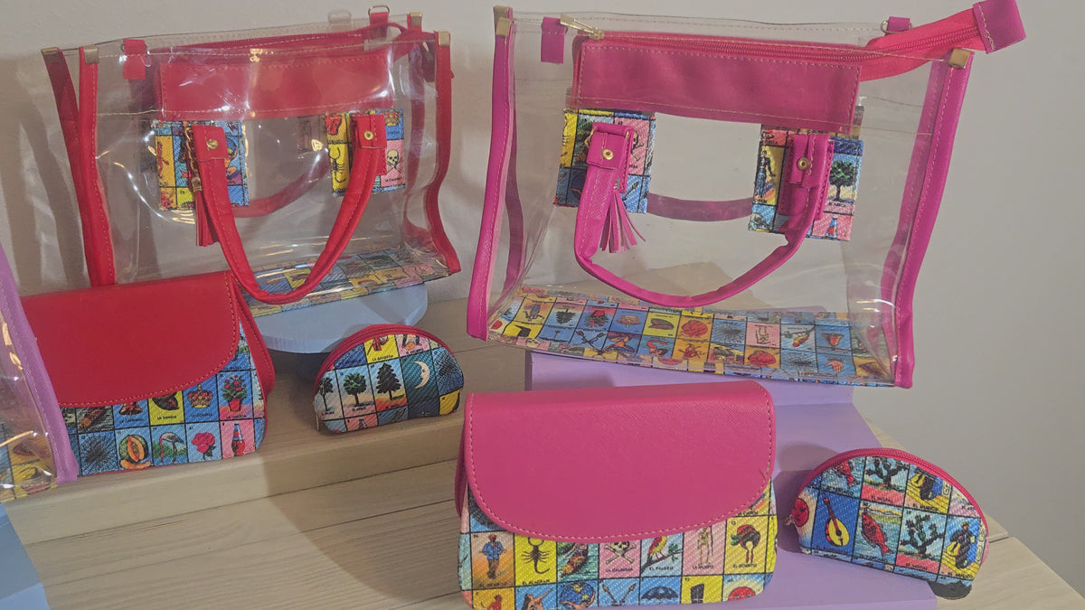3 bags in one transparent Loteria